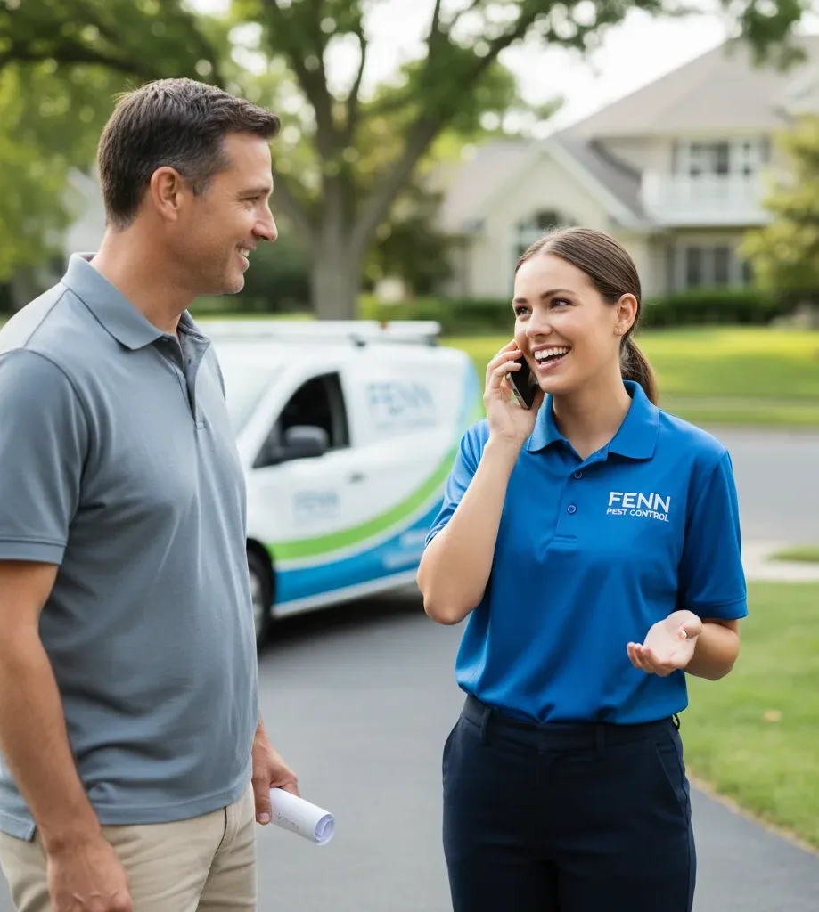 Fenn Pest Control customer support in Cameron